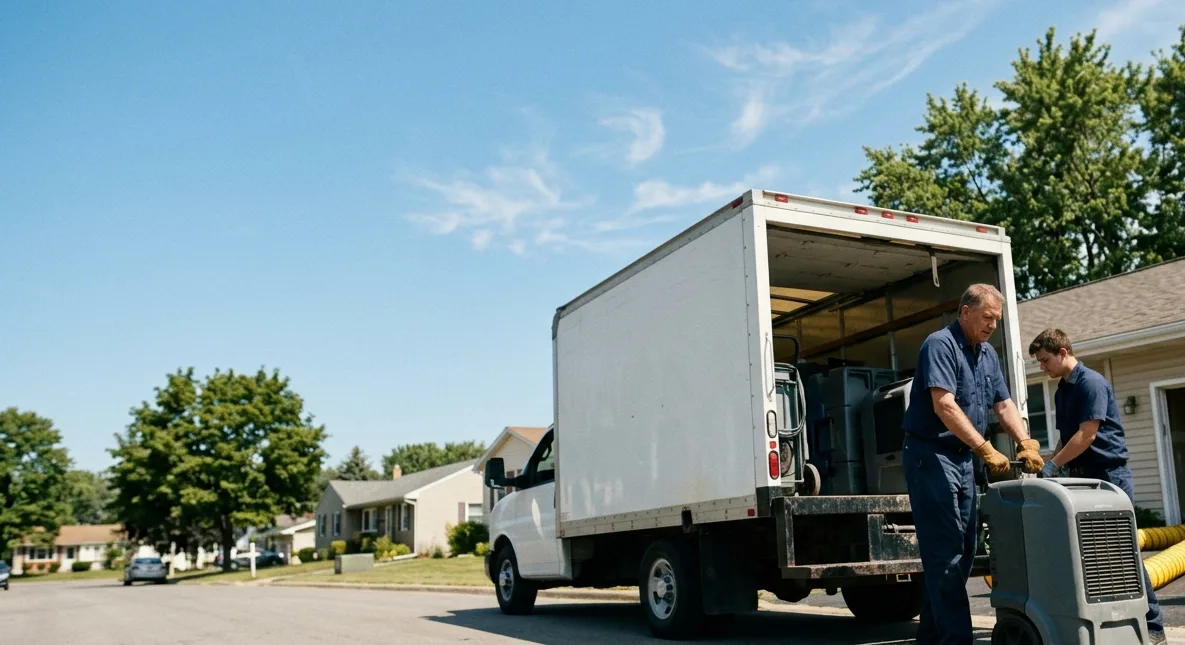 Water Damage Cleanup in Thornton, IA near me